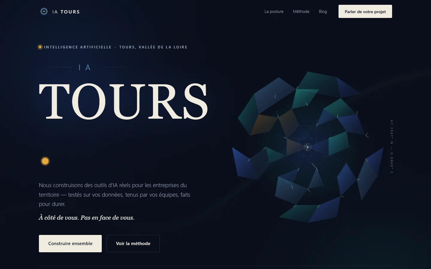 Aperçu réel du site ia-tours.fr